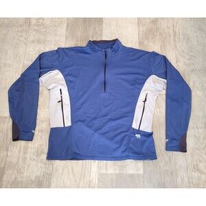 Mountain Hardwear Mens XL Pullover 1/2 Zip Jacket Reflective Performance USA